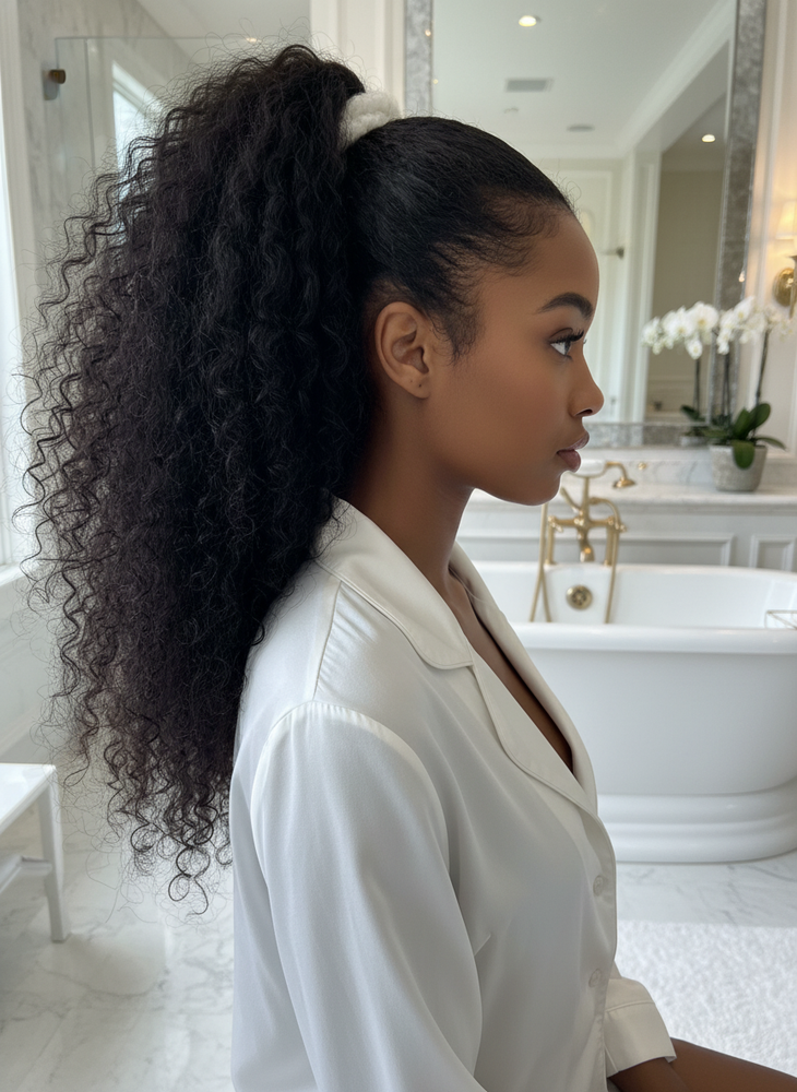 
                  
                    Cashmere & Mink Hair Ties Set of 2 - Non-Slip (Logo/No Logo)
                  
                