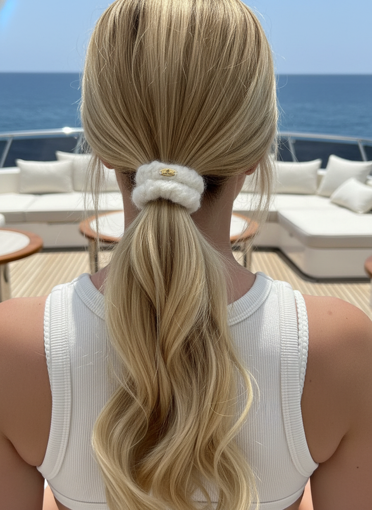 
                  
                    Cashmere & Mink Hair Ties Set of 2 - Non-Slip (Logo/No Logo)
                  
                